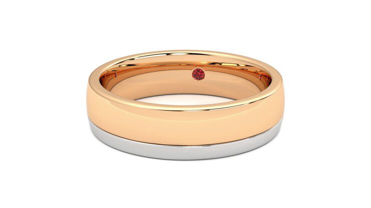 Taylor & Hart Crestone Wedding Ring 360 degree image 27