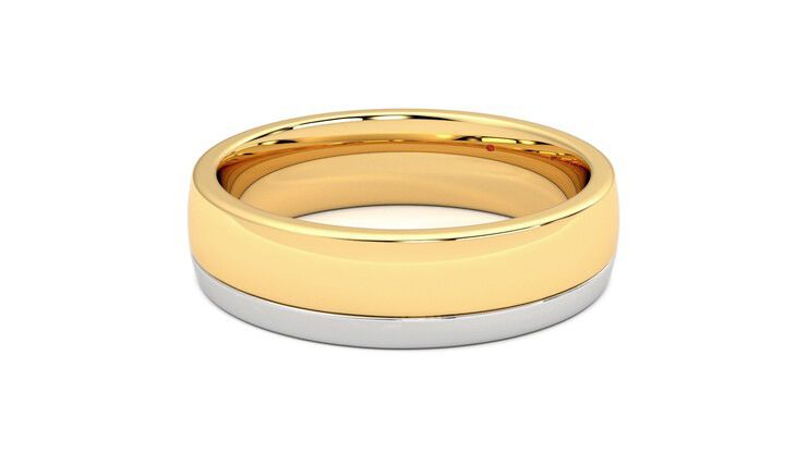 Taylor & Hart Crestone Wedding Ring 360 degree image 10