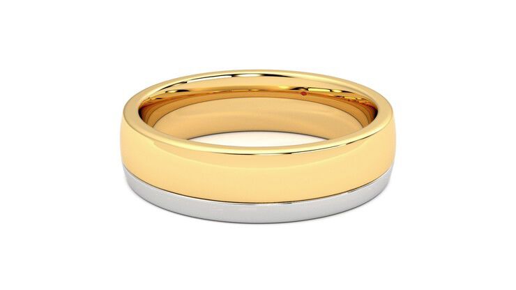 Taylor & Hart Crestone Wedding Ring 360 degree image 11