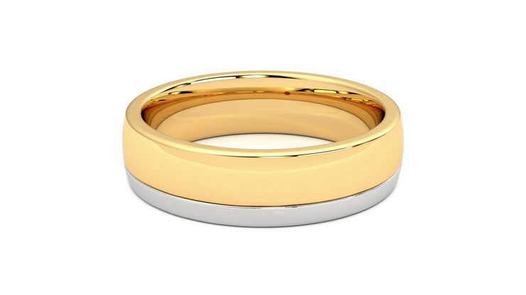 Taylor & Hart Crestone Wedding Ring 360 degree image 13
