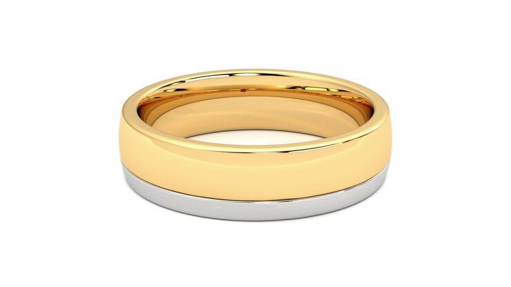 Taylor & Hart Crestone Wedding Ring 360 degree image 16