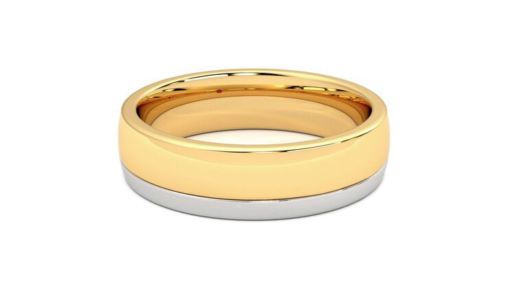 Taylor & Hart Crestone Wedding Ring 360 degree image 18