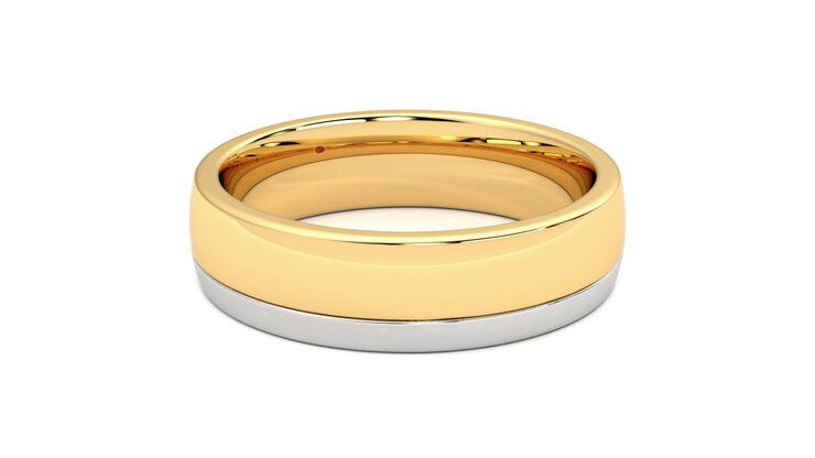 Taylor & Hart Crestone Wedding Ring 360 degree image 20