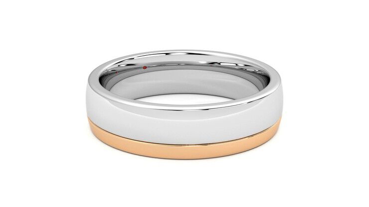 Taylor & Hart Crestone Wedding Ring 360 degree image 20