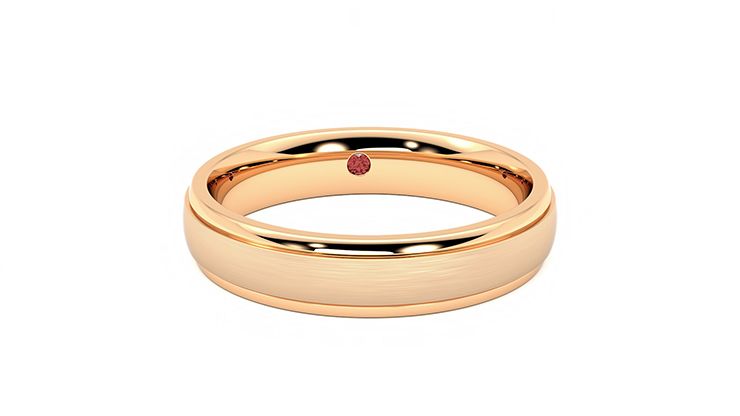 Taylor & Hart Croft Wedding Ring 360 degree image 1