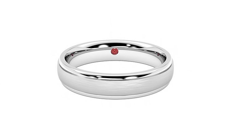 Taylor & Hart Croft Wedding Ring 360 degree image 0