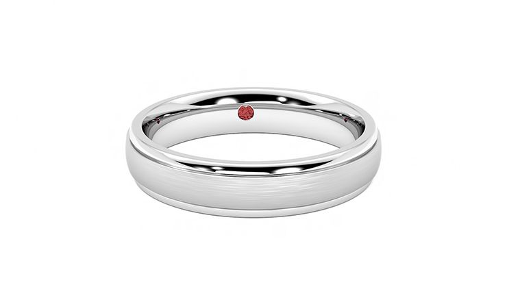 Taylor & Hart Croft Wedding Ring 360 degree image 1