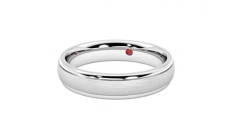 Taylor & Hart Croft Wedding Ring 360 degree image 25