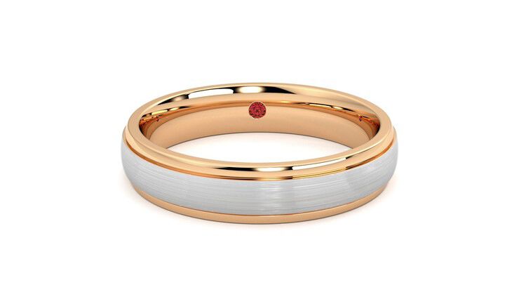 Taylor & Hart Croft Wedding Ring 360 degree image 1