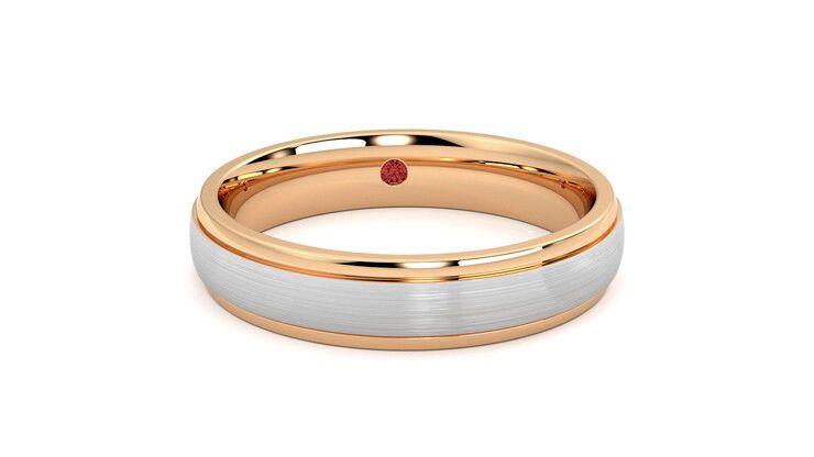 Taylor & Hart Croft Wedding Ring 360 degree image 2