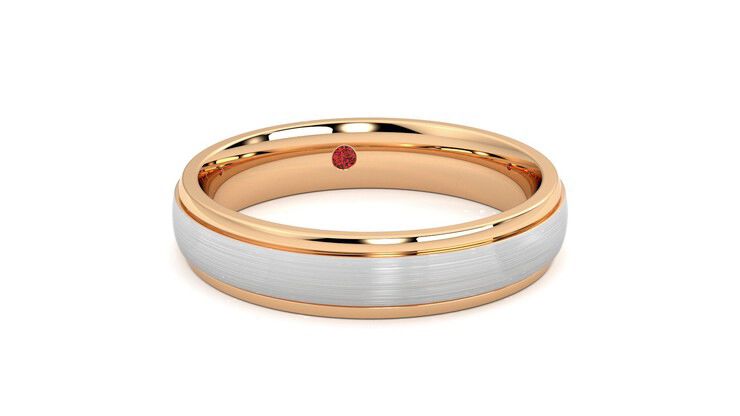 Taylor & Hart Croft Wedding Ring 360 degree image 3