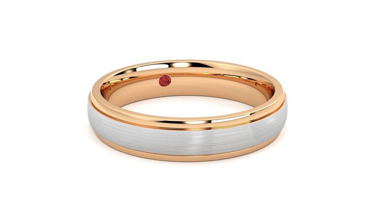 Taylor & Hart Croft Wedding Ring 360 degree image 4