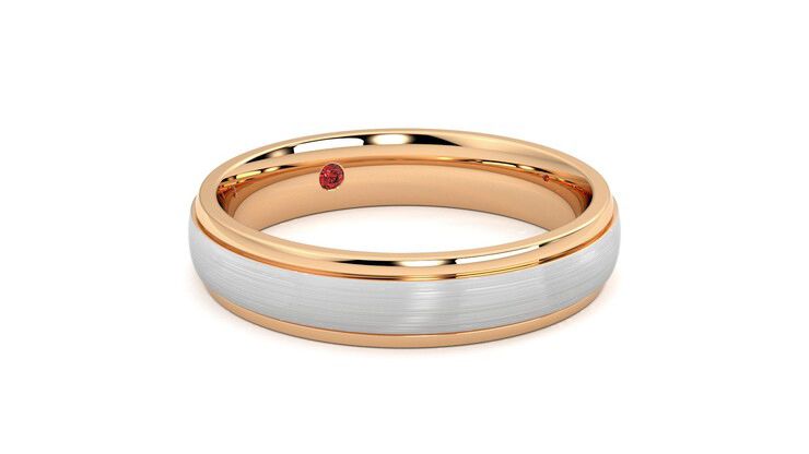 Taylor & Hart Croft Wedding Ring 360 degree image 5