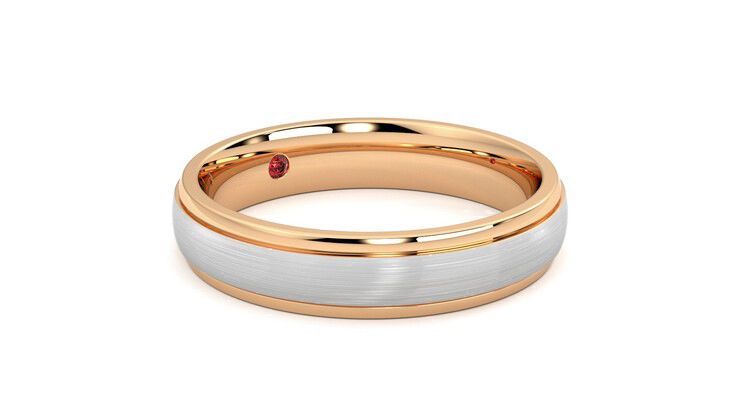 Taylor & Hart Croft Wedding Ring 360 degree image 6