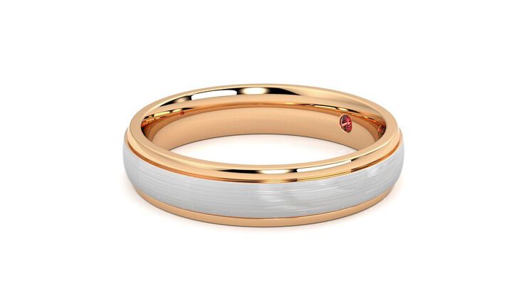 Taylor & Hart Croft Wedding Ring 360 degree image 23