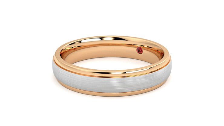 Taylor & Hart Croft Wedding Ring 360 degree image 24