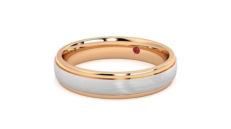 Taylor & Hart Croft Wedding Ring 360 degree image 25