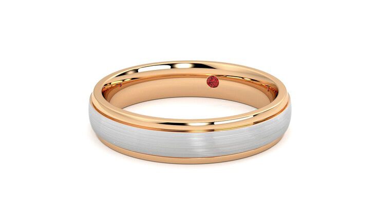 Taylor & Hart Croft Wedding Ring 360 degree image 26