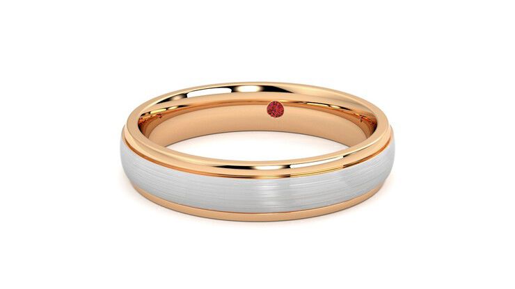 Taylor & Hart Croft Wedding Ring 360 degree image 27