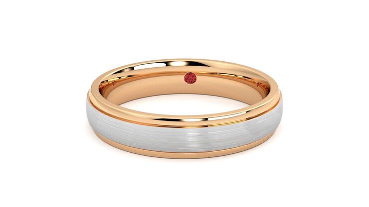 Taylor & Hart Croft Wedding Ring 360 degree image 28
