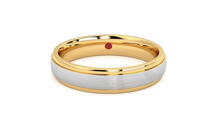 Taylor & Hart Croft Wedding Ring 360 degree image 0