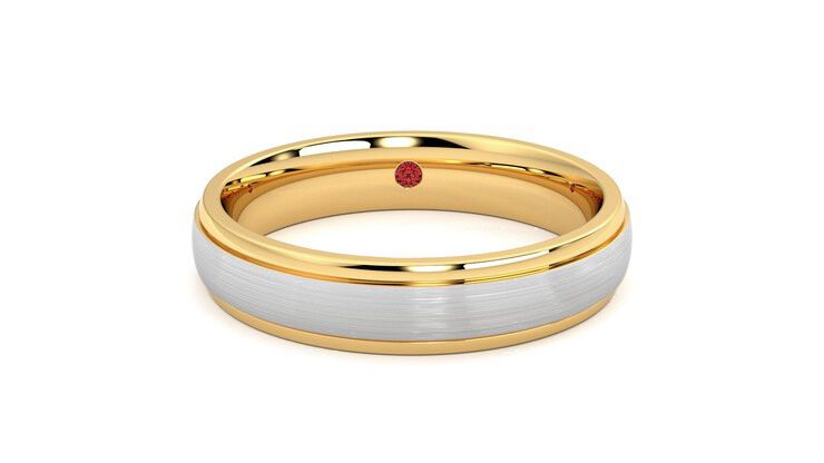 Taylor & Hart Croft Wedding Ring 360 degree image 1