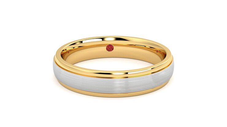 Taylor & Hart Croft Wedding Ring 360 degree image 2
