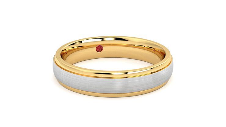 Taylor & Hart Croft Wedding Ring 360 degree image 4