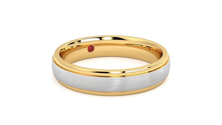 Taylor & Hart Croft Wedding Ring 360 degree image 5