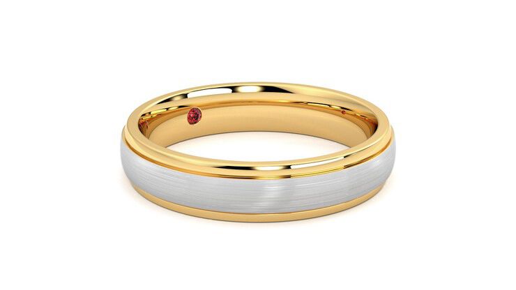 Taylor & Hart Croft Wedding Ring 360 degree image 6