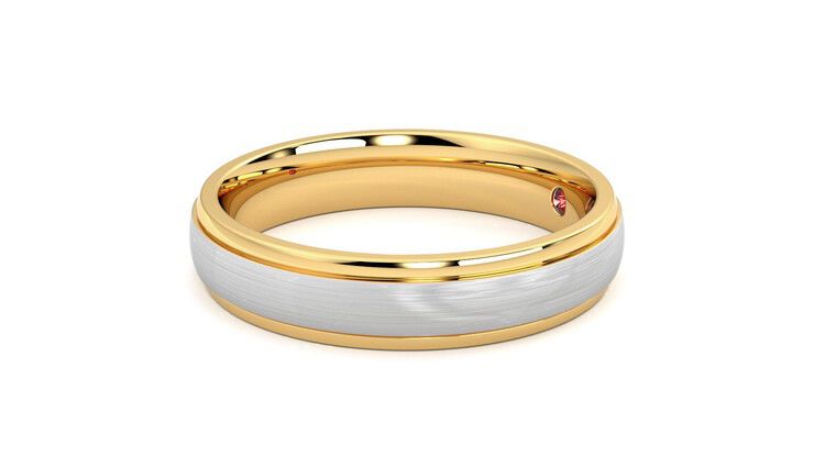 Taylor & Hart Croft Wedding Ring 360 degree image 22