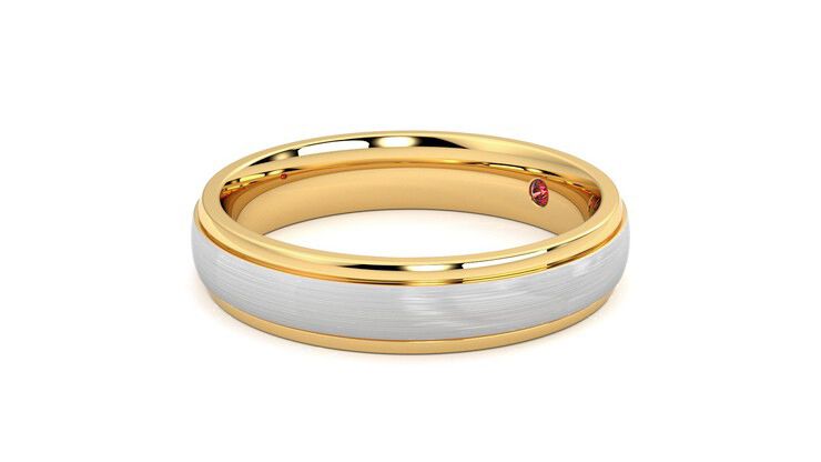 Taylor & Hart Croft Wedding Ring 360 degree image 23