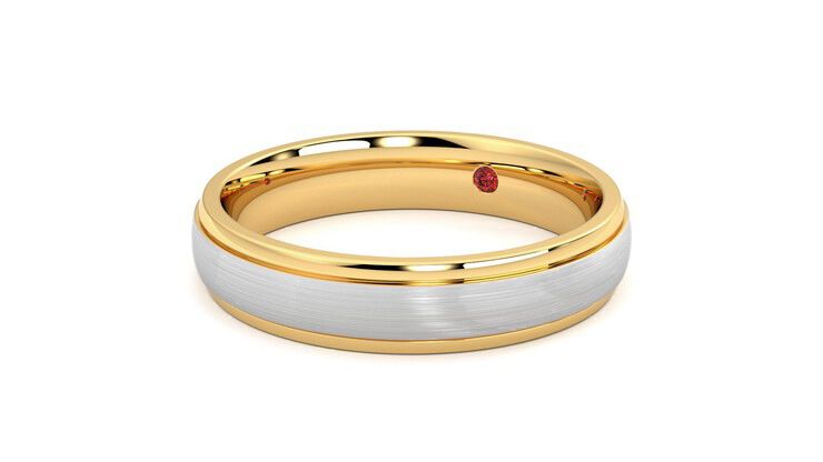 Taylor & Hart Croft Wedding Ring 360 degree image 25