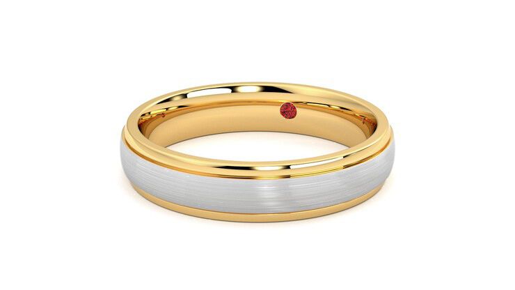 Taylor & Hart Croft Wedding Ring 360 degree image 26