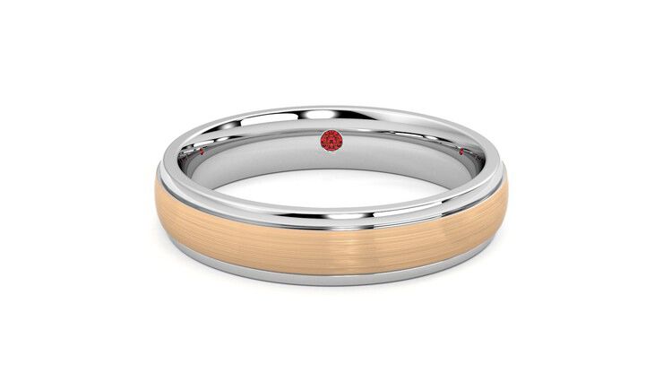 Taylor & Hart Croft Wedding Ring 360 degree image 0