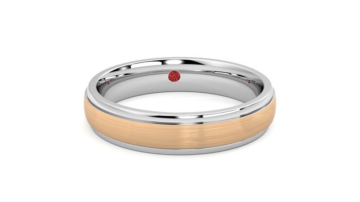 Taylor & Hart Croft Wedding Ring 360 degree image 2