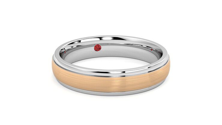 Taylor & Hart Croft Wedding Ring 360 degree image 4
