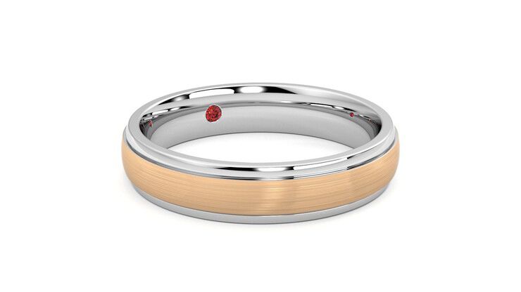 Taylor & Hart Croft Wedding Ring 360 degree image 5