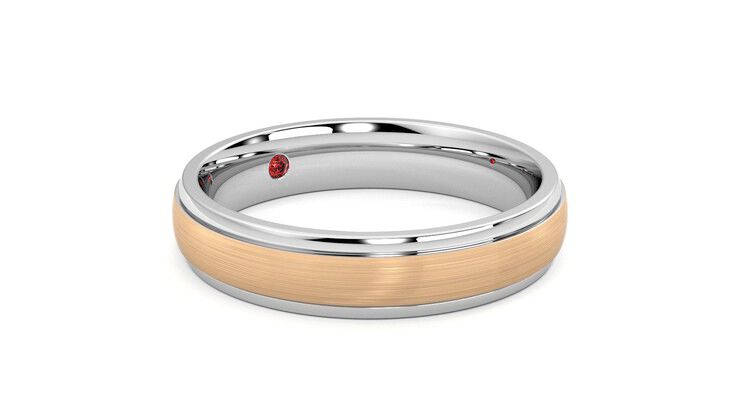 Taylor & Hart Croft Wedding Ring 360 degree image 6
