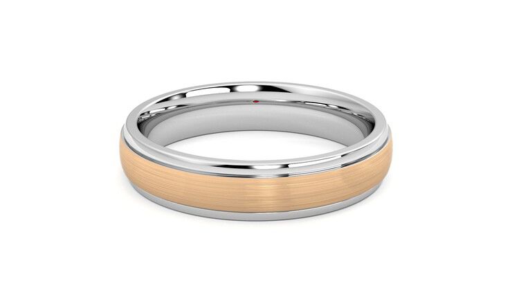 Taylor & Hart Croft Wedding Ring 360 degree image 15