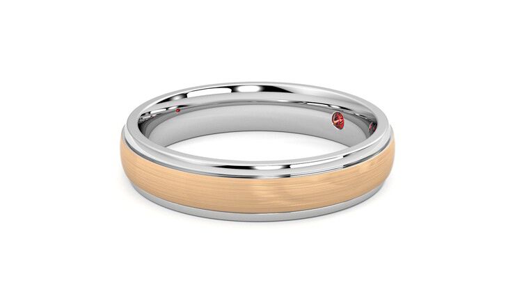 Taylor & Hart Croft Wedding Ring 360 degree image 23