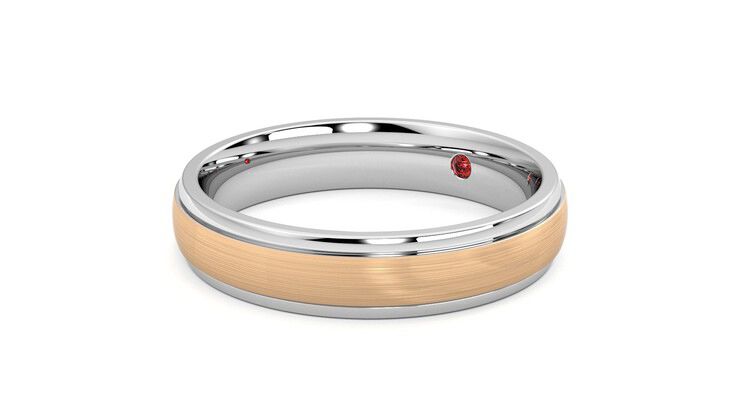Taylor & Hart Croft Wedding Ring 360 degree image 24