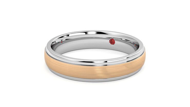 Taylor & Hart Croft Wedding Ring 360 degree image 25