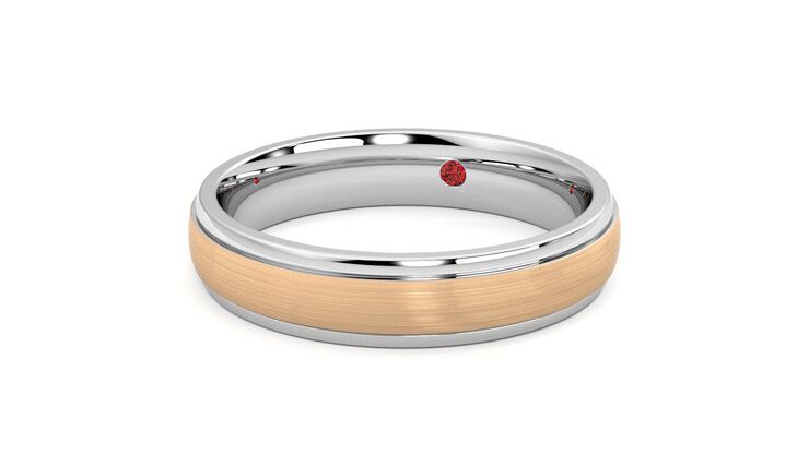 Taylor & Hart Croft Wedding Ring 360 degree image 26