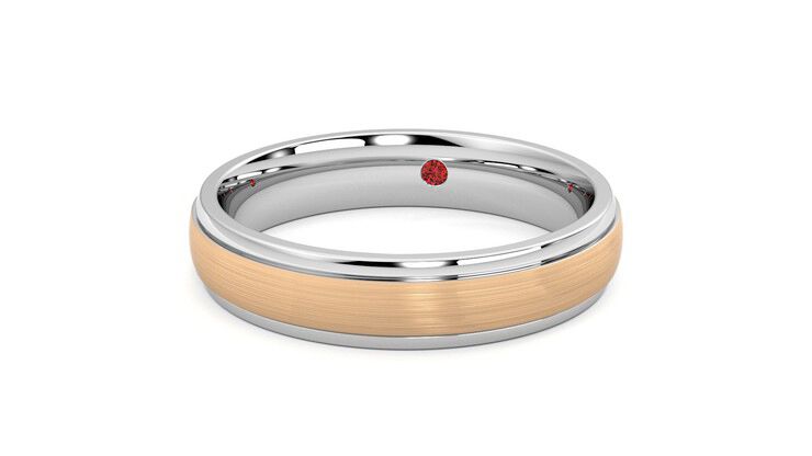 Taylor & Hart Croft Wedding Ring 360 degree image 27