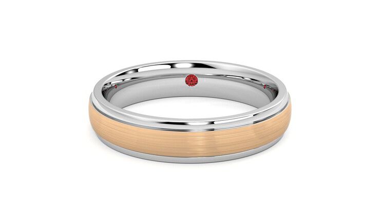 Taylor & Hart Croft Wedding Ring 360 degree image 29
