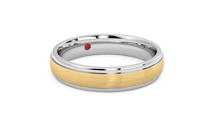 Taylor & Hart Croft Wedding Ring 360 degree image 5