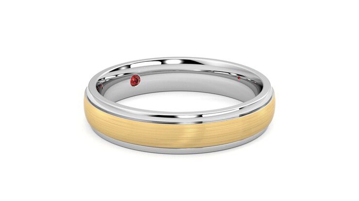 Taylor & Hart Croft Wedding Ring 360 degree image 6