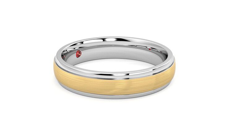 Taylor & Hart Croft Wedding Ring 360 degree image 7