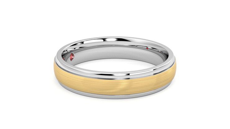 Taylor & Hart Croft Wedding Ring 360 degree image 8